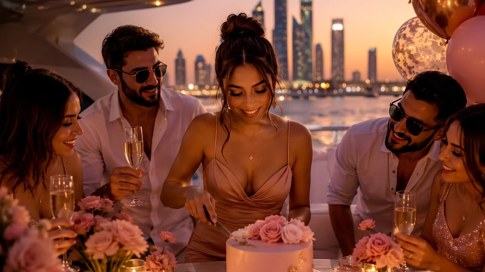 أفضل حفلة عيد ميلاد على اليخت في أبوظبي